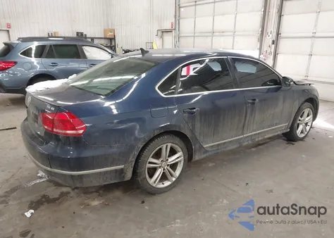 2013 Volkswagen Passat 2.0L Tdi Se z USA, uszkodzony, nr VIN 1VWBN7A39DC054099